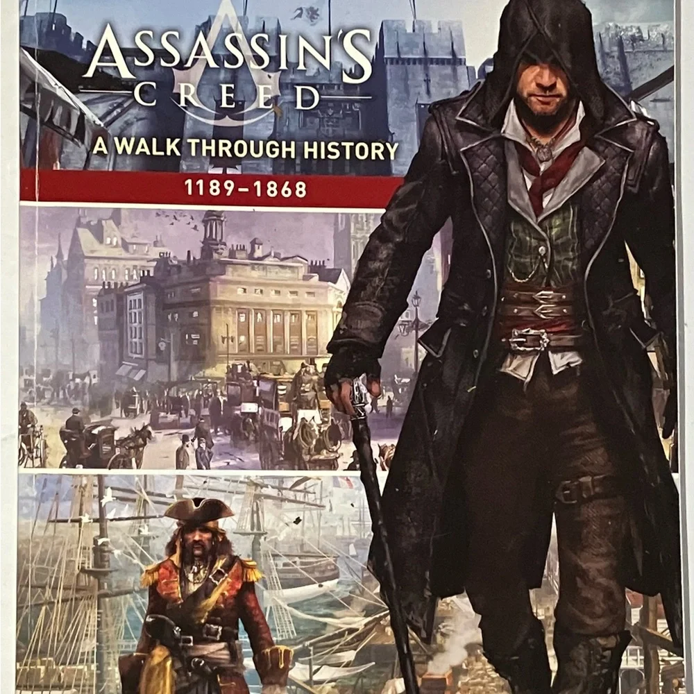 ASSASSINS CREED UNITY GUIDE & A WALK THROUGH HISTORY SET OF 2